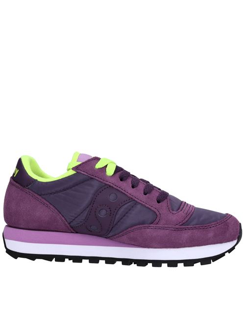 Sneakers modello JAZZ ORIGINAL in camoscio e tessuto SAUCONY | JAZZ ORIGINALVIOLA-GIALLO